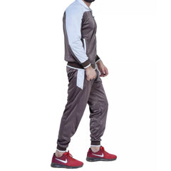 Men's Designer Tracksuit – 2-Piece Athletic Jogging Set with Track Jacket & Pants