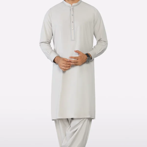 Beige Wash & Wear Shalwar Kameez